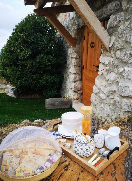 Le Cabanon De Gourdon Bergerie Renove En Pierre Vue Mer B&B 외부 사진